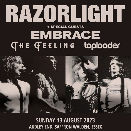Razorlight: Heritage Live 2023 (Audley End, Saffron Walden - 13/08/23)