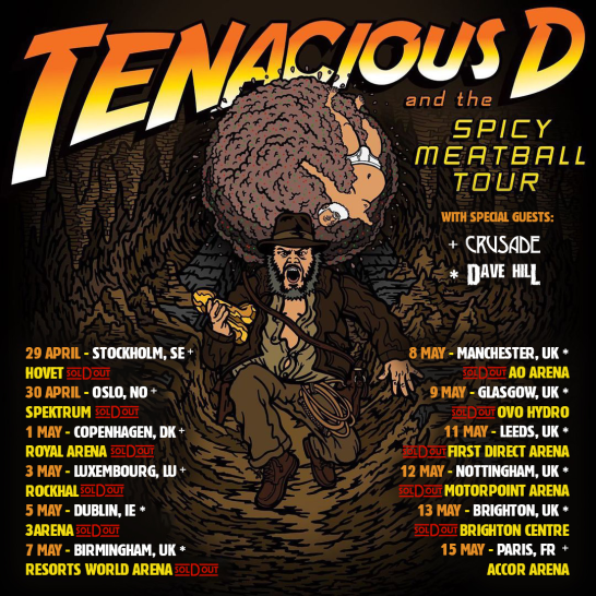 Tenacious D 'Spicy Meatball' Tour (Motorpoint Arena, Nottingham - 12/05/24)