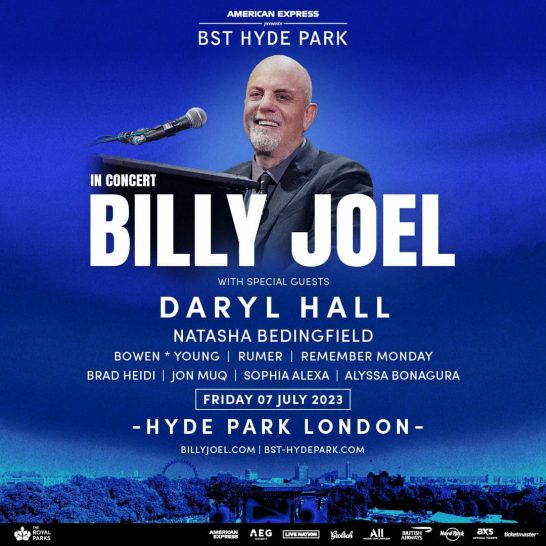 Billy Joel: BST Hyde Park 2023 (Hyde Park, London - 07/07/23)
