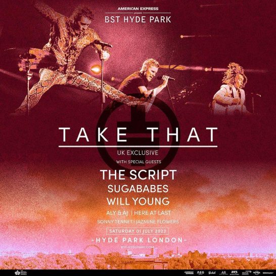 Take That: BST Hyde Park 2023 (Hyde Park, London - 01/07/23)