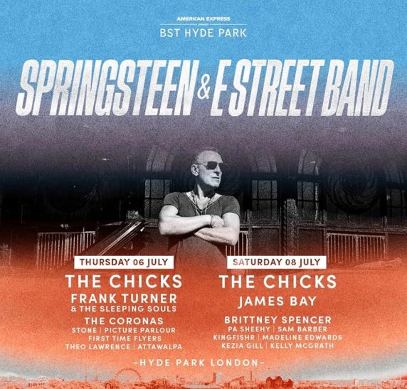 Bruce Springsteen: BST Hyde Park 2023 (Hyde Park, London - 08/07/23)