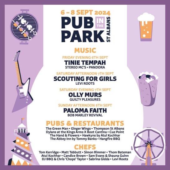 Pub in the Park 2024: St Albans (Verulamium Park, St Albans - 07/09/24)