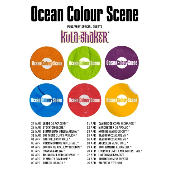 Ocean Colour Scene (Cambridge Corn Exchange, Cambridge - 11/04/2025)