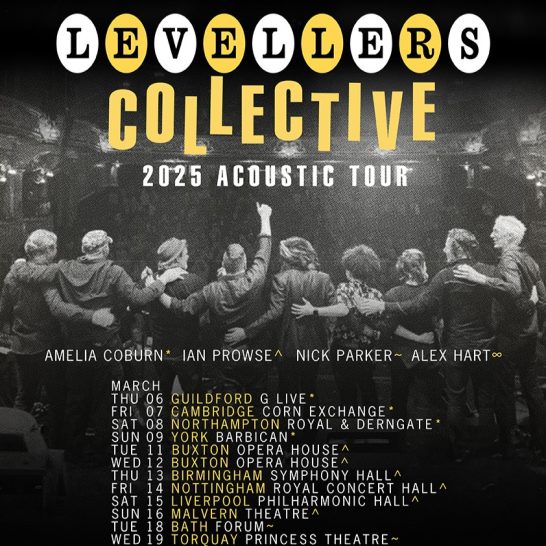Levellers Collective '2025 Acoustic Tour' (Cambridge Corn Exchange, Cambridge - 07/03/25)