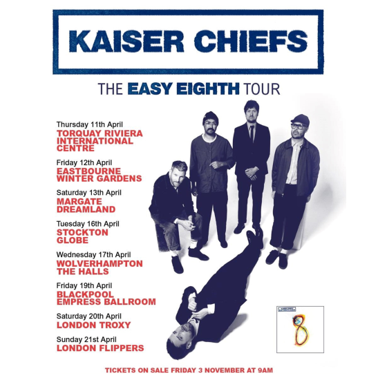 Kaiser Chiefs 'The Easy Eighth' Tour (Troxy, London - 20/04/24)