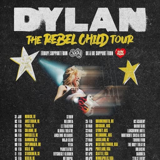 Dylan 'The Rebel Child' Tour (Cambridge Corn Exchange, Cambridge - 22/02/24)