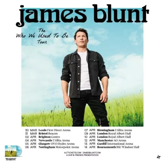 James Blunt 'The Way We Used To Be' Tour (Royal Albert Hall, London - 09/04/24)