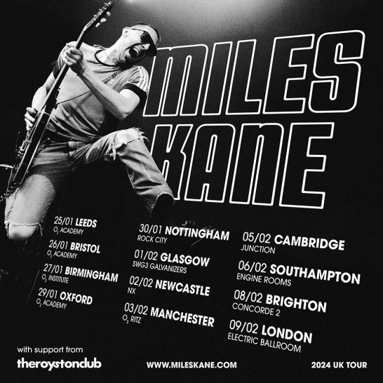 Miles Kane (Cambridge Junction, Cambridge - 05/02/24)